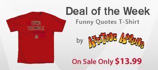 Attitude Aprons Unisex Funny Quotes T�Shirt