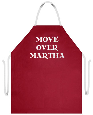 Attitude Aprons "Move Over Martha" Apron