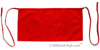 allheartchefs 3&ndash;Pocket Waist Apron