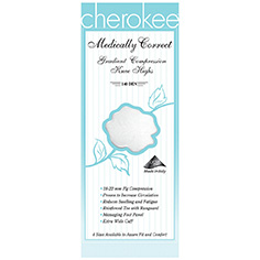 Cherokee Uniforms Women&rsquo;s Medically Correct Gradient Compression Hosiery