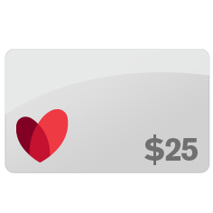 $25 Gift Certificate to allheartchefs.com