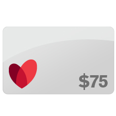 $75 Gift Certificate to allheartchefs.com