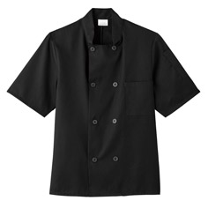 Five Star Unisex Short Sleeve Basic 8&ndash;Button Chef Coat